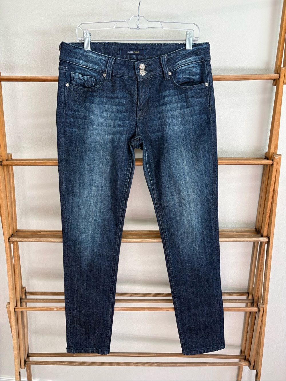 Vigoss Studio Dark Wash Skinny Jeans - Size 9/10 (30)